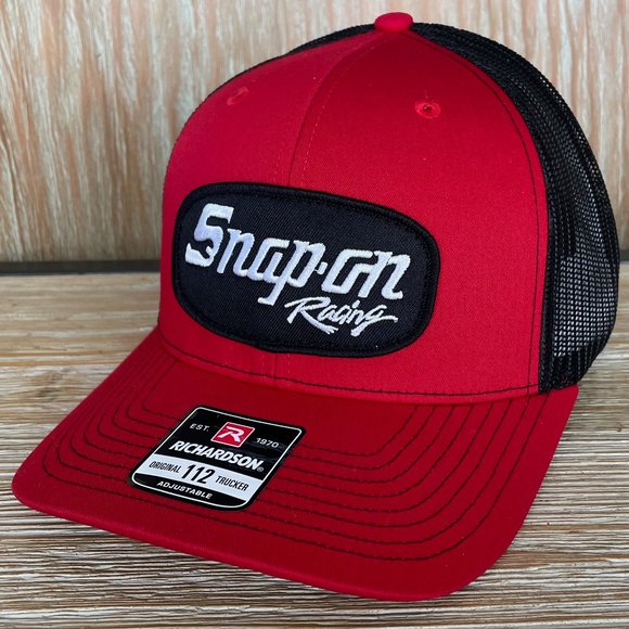 Snap-on Tools Racing Vintage Patch Hat - Red/Black Richardson 112 - Picture 5 of 8